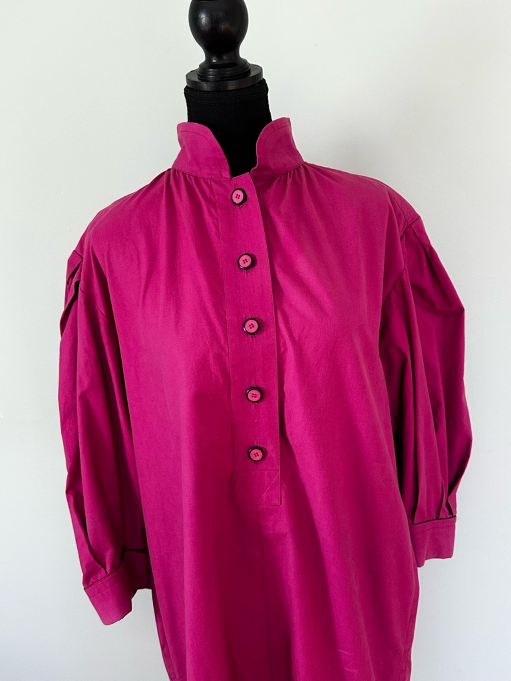 Vintage Yves Saint Laurent Rive Gauche Shirt Dress - Picture 6 of 7